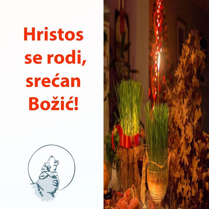 Mir Božiji Hristos se rodi. Srećan …