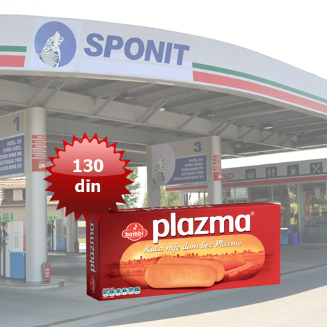 Samo na bs Borča!
Plazma 150g 130 d…