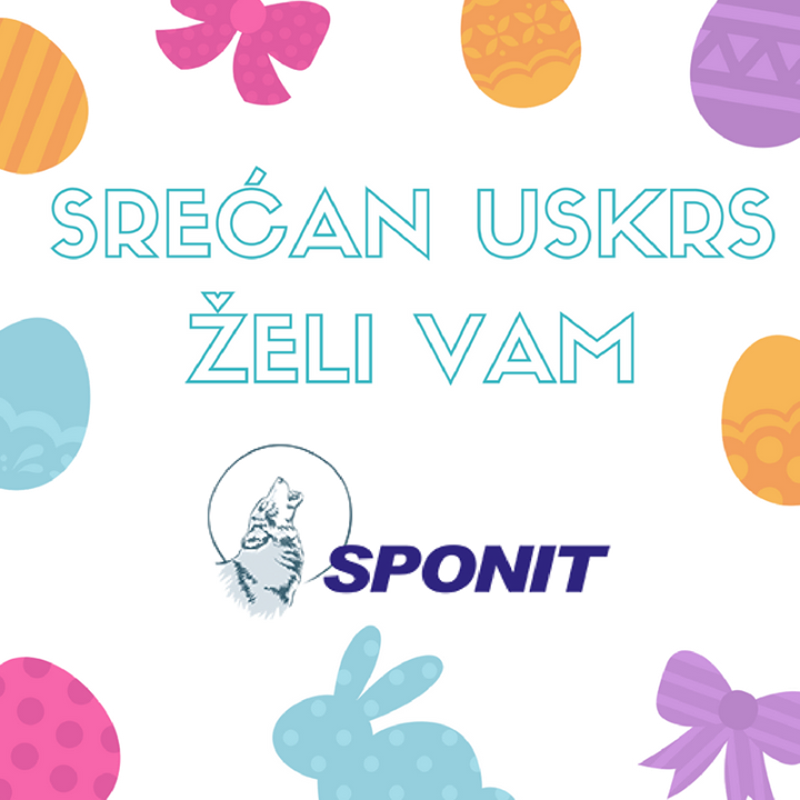 Sponit Vam želi srećan Uskrs. :)